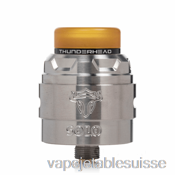 Vape Suisse Créations Thunderhead Tauren Solo V1.5 24mm Rda Acier Inoxydable